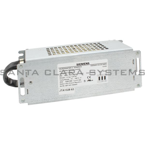 Siemens 6SE6400-3CC00-4AD3 Choke Module | Micromaster | SINAMICS Product Image