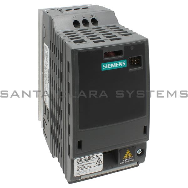 Siemens 6SE6410-2BB12-5AA0 Drive | Micromaster 410 | 6SE6410-2BB12-5AA0 Product Image