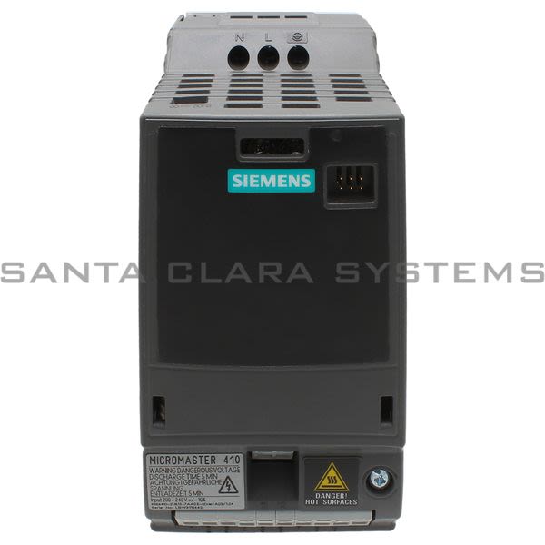Siemens 6SE6410-2UB13-7AA0 Micromaster 410 Drive Product Image