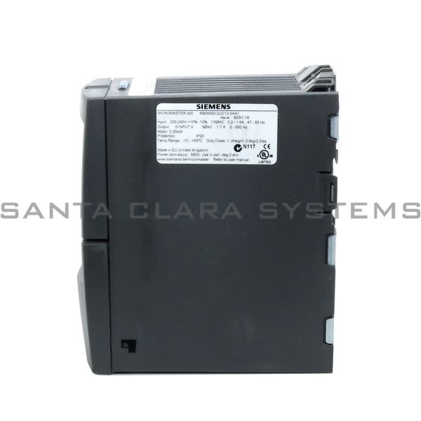 Siemens 6SE6420-2UC12-5AA1 Drive Product Image