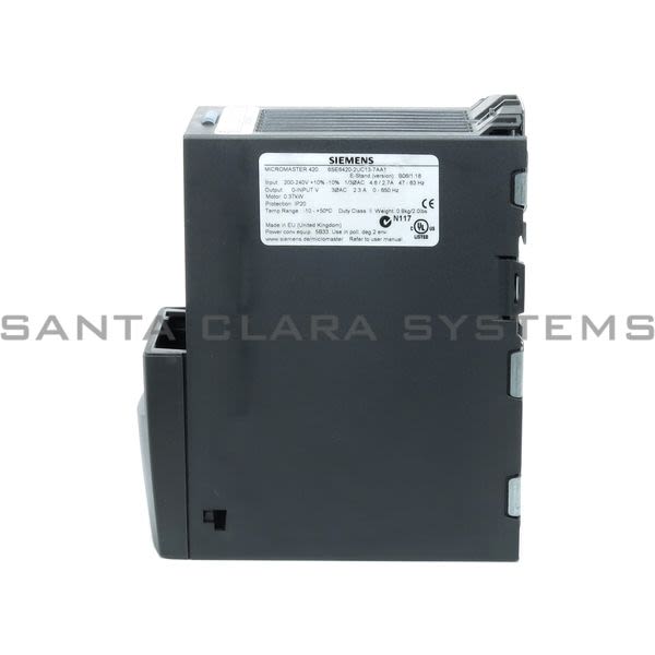 Siemens 6SE6420-2UC13-7AA1 Drive Product Image