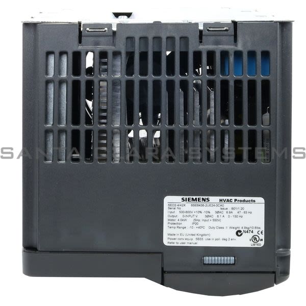 Siemens 6SE6436-2UE24-0CA0 Drive Product Image