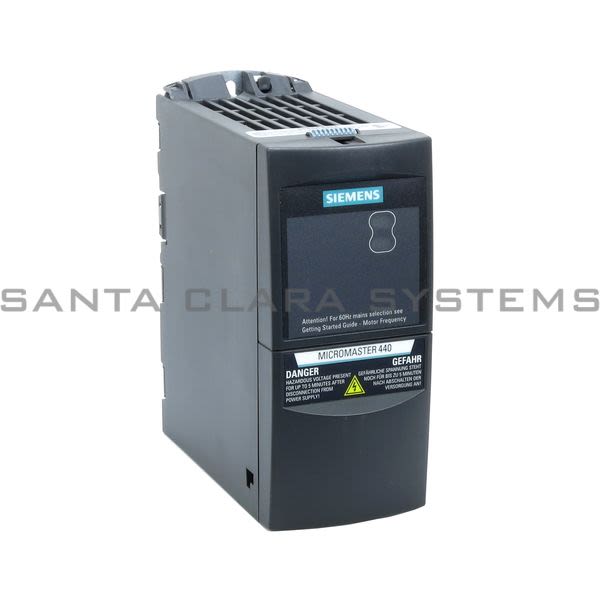 Siemens 6SE6440-2UD21-5AA1 Drive | Micromaster 440 | 6SE6440-2UD21-5AA1 Product Image