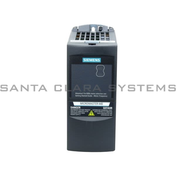 Siemens 6SE6440-2UD21-5AA1 Drive | Micromaster 440 | 6SE6440-2UD21-5AA1 Product Image