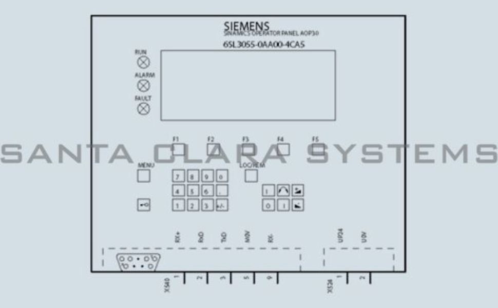 Siemens 6SL3055-0AA00-4CA5 Operator Panel | AOP30 | SINAMICS | 6SL3055-0AA00-4CA5 Product Image