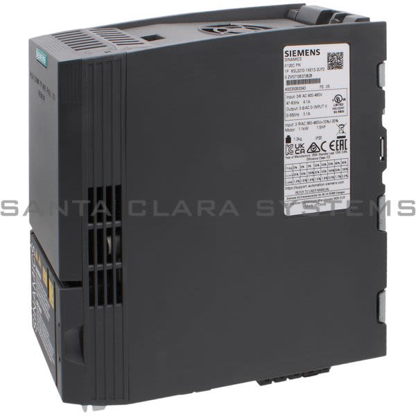 Siemens 6SL3210-1KE13-2UF2 Drive Product Image