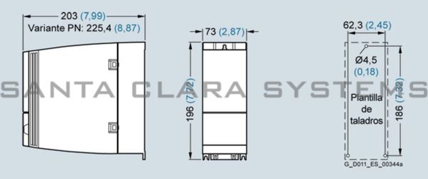 Siemens 6SL3210-1KE14-3UF1 Drive Product Image