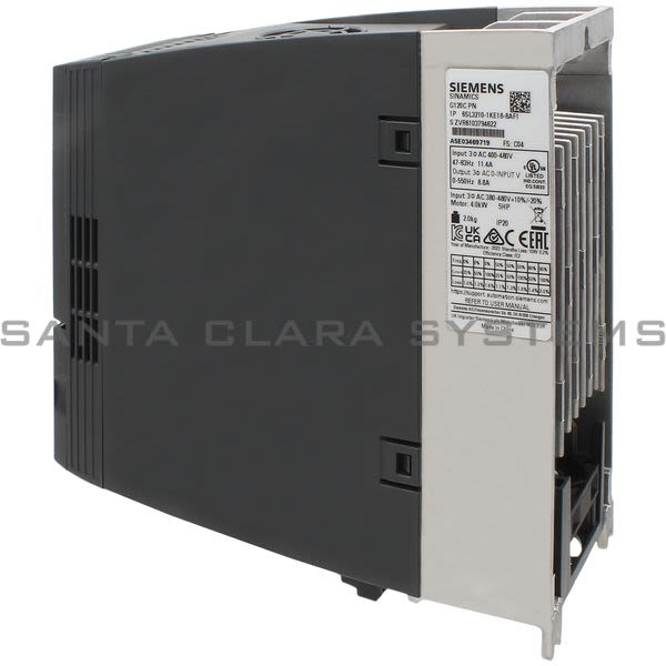Siemens 6SL3210-1KE18-8AF1 Drive Product Image