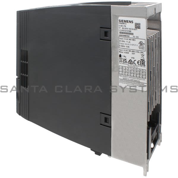 Siemens 6SL3210-1KE18-8UF1 Drive Product Image
