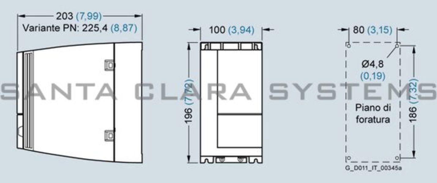 Siemens 6SL3210-1KE21-7AF1 Drive Product Image