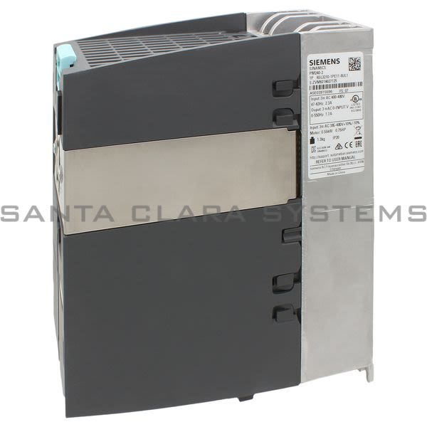 Siemens 6SL3210-1PE11-8UL1 Power Module | SINAMICS | 6SL3210-1PE11-8UL1 Product Image