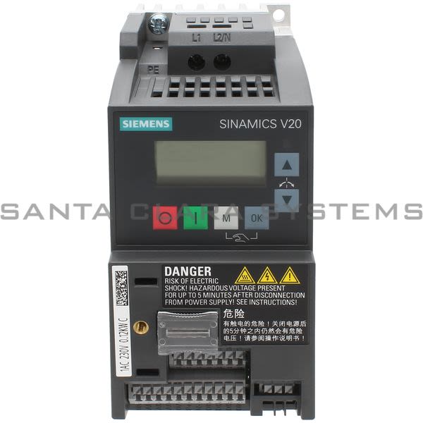 Siemens 6SL3210-5BB11-2BV1 Drive | SINAMICS | 6SL3210-5BB11-2BV1 Product Image