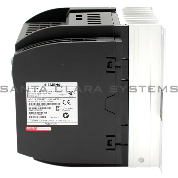 Siemens 6SL3210-5BB13-7UV0 Drive | 6SL3210-5BB13-7UV0 Product Image