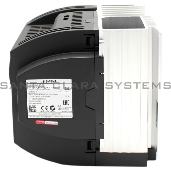 Siemens 6SL3210-5BB21-5UV0 Drive | 6SL3210-5BB21-5UV0 Product Image