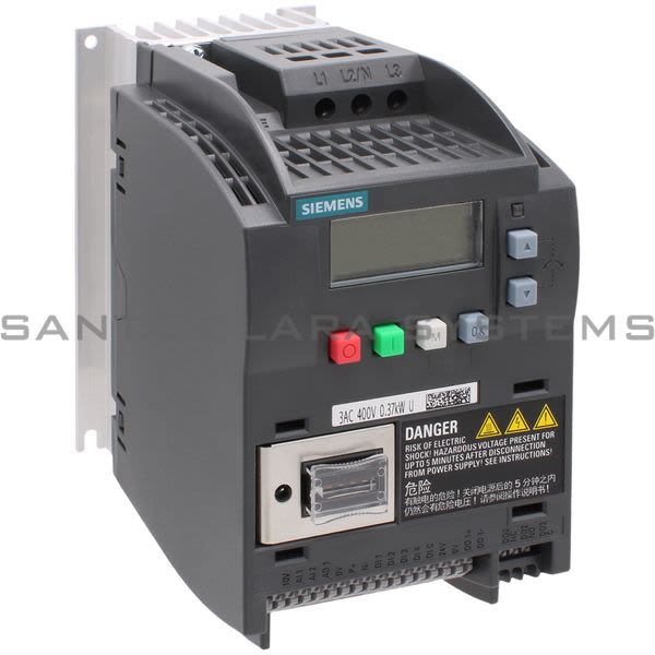 Siemens 6SL3210-5BE13-7UV0 Drive | SINAMICS | 6SL3210-5BE13-7UV0 Product Image