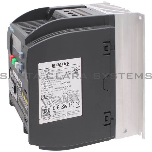 Siemens 6SL3210-5BE13-7UV0 Drive | SINAMICS | 6SL3210-5BE13-7UV0 Product Image