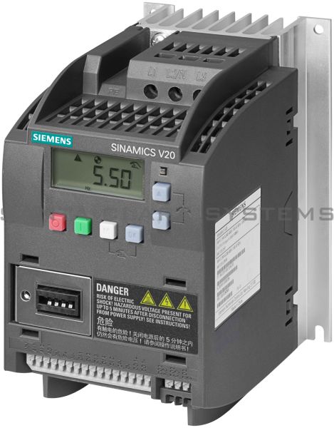 Siemens 6SL3210-5BE21-5UV0 Drive Product Image