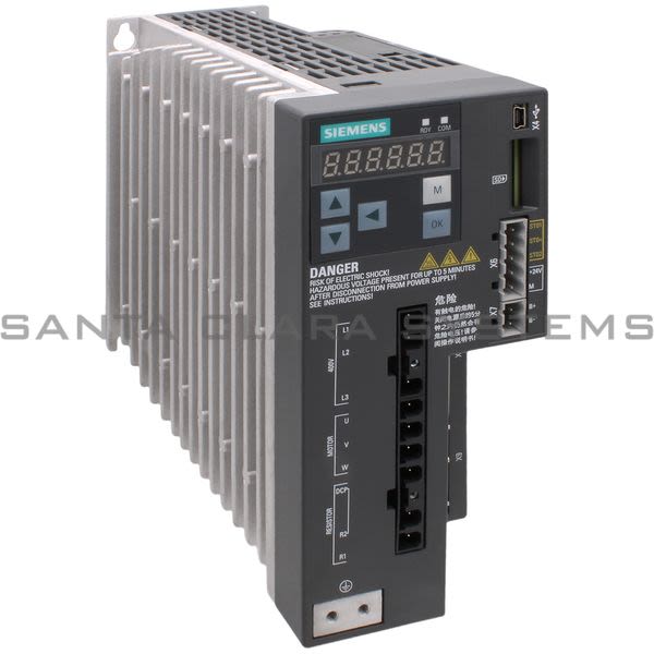 Siemens 6SL3210-5FE11-0UA0 Drive | SINAMICS V90 | 6SL3210-5FE11-0UA0 Product Image