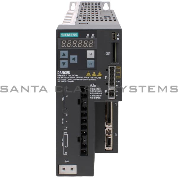 Siemens 6SL3210-5FE11-0UA0 Drive | SINAMICS V90 | 6SL3210-5FE11-0UA0 Product Image