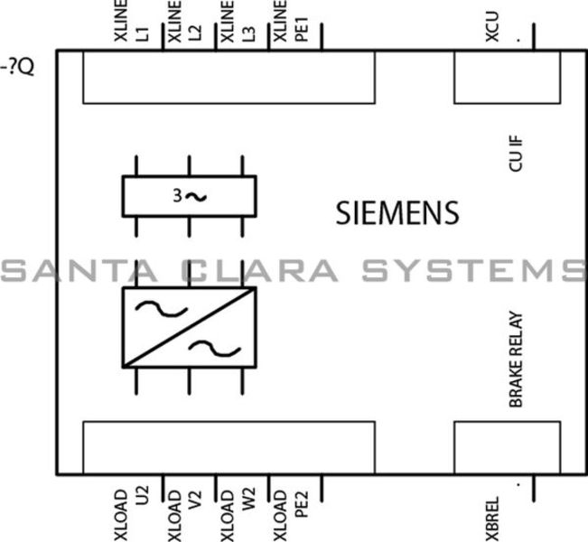 Siemens 6SL3225-0BE31-5AA0 Drive Product Image