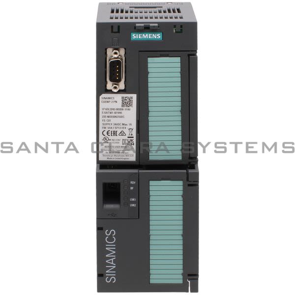 Siemens 6SL3243-0BB30-1FA0 Control Unit | SINAMICS | 6SL3243-0BB30-1FA0 Product Image