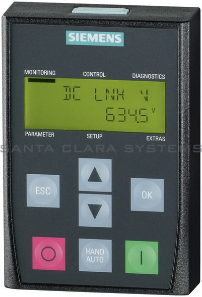 Siemens 6SL3255-0AA00-4CA1 Operator Panel | SINAMICS | 6SL3255-0AA00-4CA1 Product Image