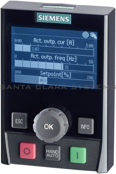 Siemens 6SL3255-0AA00-4JA1 Operator Panel Product Image