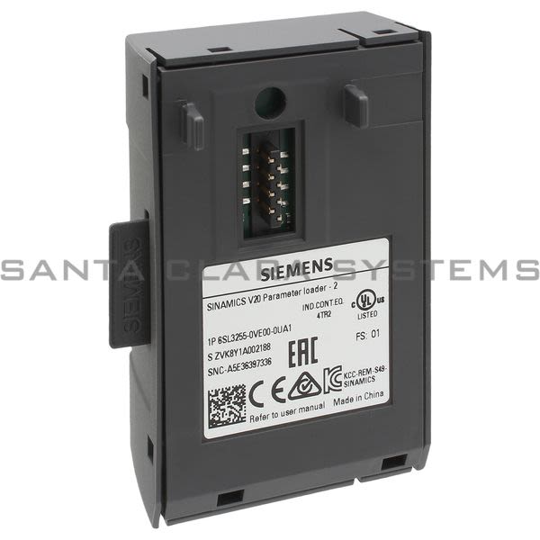 Siemens 6SL3255-0VE00-0UA1 Parameter Loader | SINAMICS | 6SL3255-0VE00-0UA1 Product Image