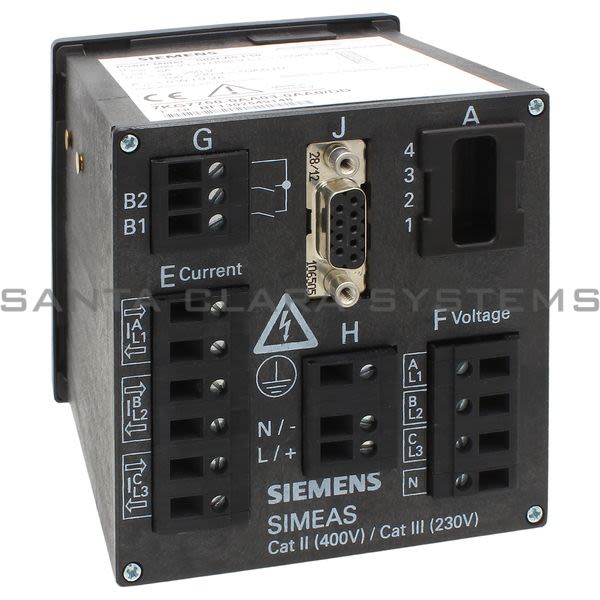 Siemens 7KG7750-0AA03-0AA0 Power Meter | SIMEAS P50 | 7KG7750-0AA03-0AA0 Product Image