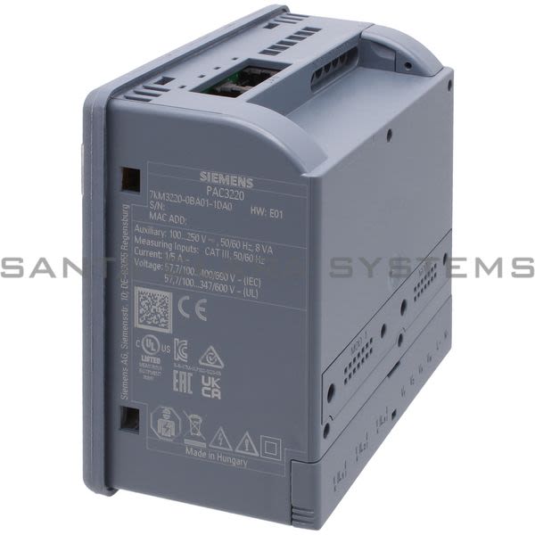 Siemens 7KM3220-0BA01-1DA0 Power Monitor Product Image