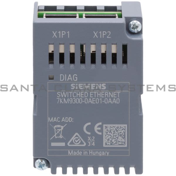 Siemens 7KM9300-0AE01-0AA0 Expansion Module Product Image