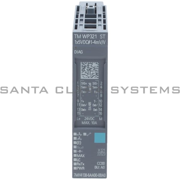 Siemens 7MH4138-6AA00-0BA0 Scale Module Product Image