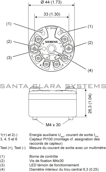 Siemens 7NG3211-1NN00 Temperature Transmitter | TH200 | SITRANS | 7NG3211-1NN00 Product Image