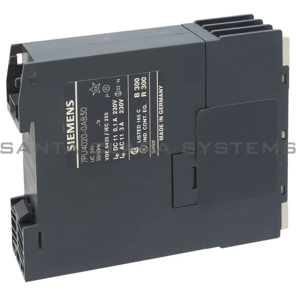 Siemens 7PU4020-0AB30 Timing Relay Product Image