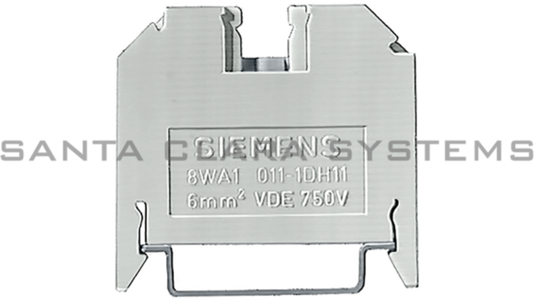 Siemens 8WA1011-1BH24 Terminal Block | Black | 8WA1011-1BH24 Product Image
