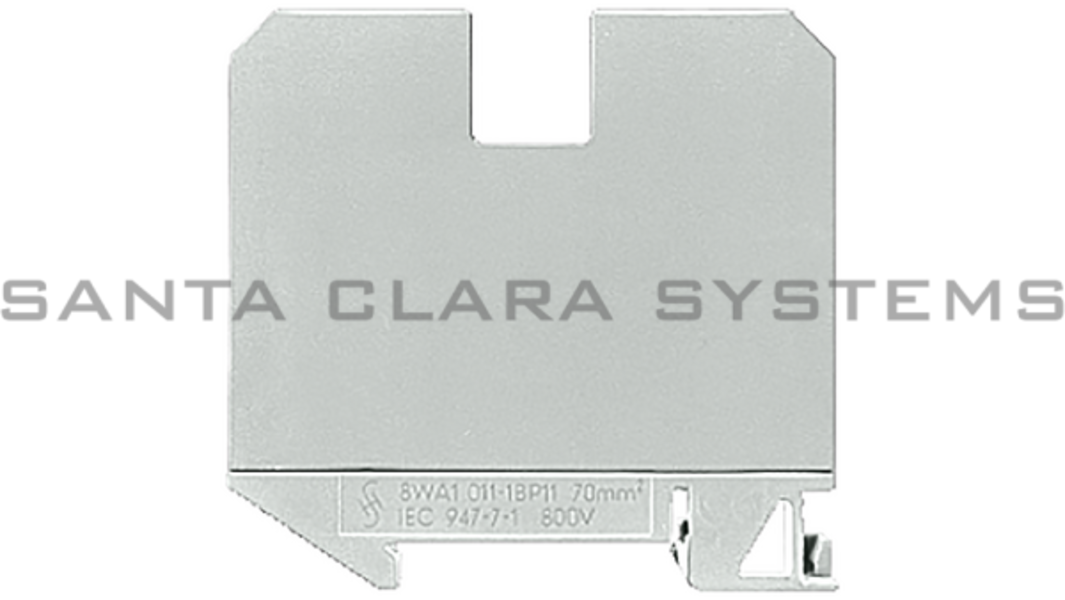 Siemens 8WA1011-1BP11 Terminal Block | Blue | 8WA1011-1BP11 Product Image