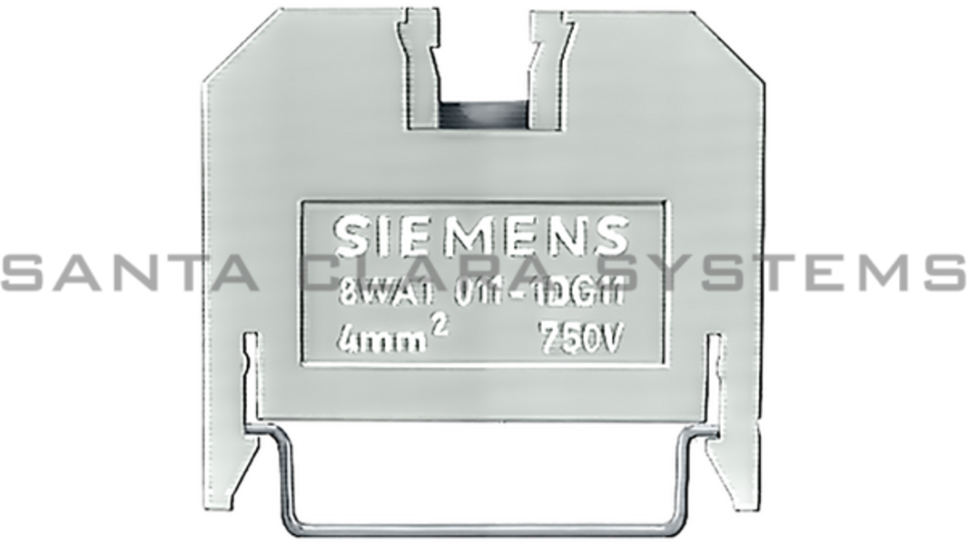 Siemens 8WA1011-1DG11 Terminal Block | 8WA1011-1DG11 Product Image