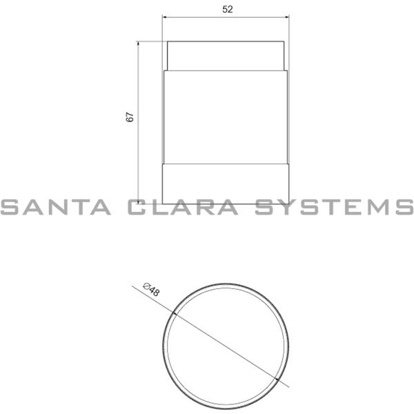 Siemens 8WD4200-1AF Stack Light | Blue | 8WD4200-1AF Product Image