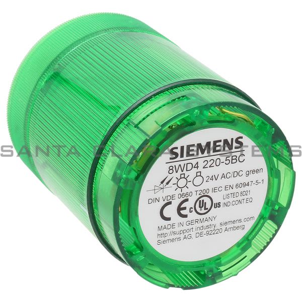 Siemens 8WD4220-5BC Stack Light | 8WD4220-5BC Product Image
