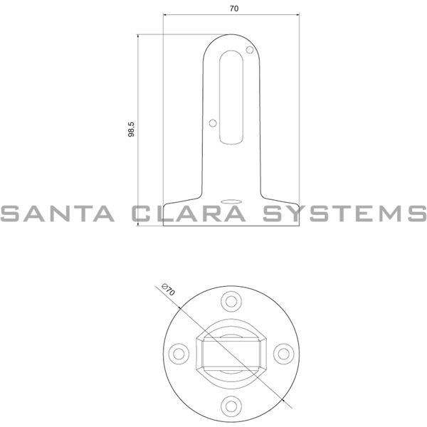 Siemens 8WD4308-0CB Mounting Bracket | 8WD4308-0CB Product Image