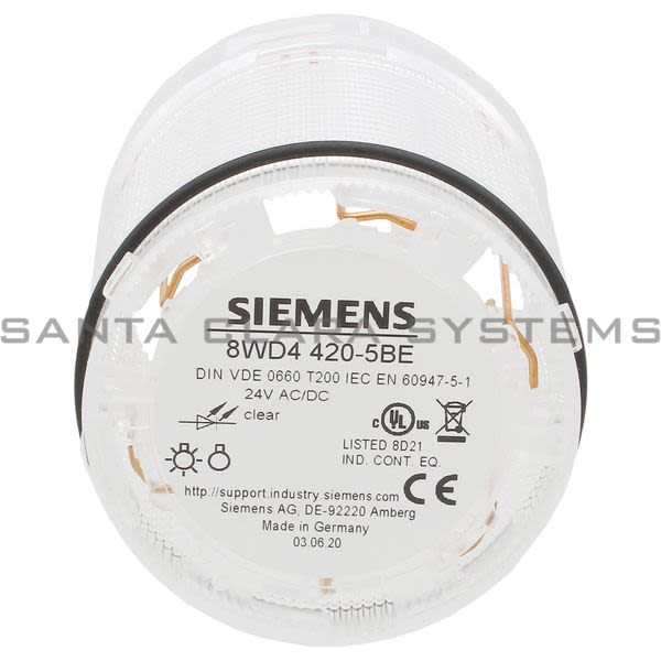 Siemens 8WD4420-5BE Signaling Element | 8WD4420-5BE Product Image