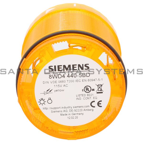 Siemens 8WD4440-5BD Signaling Element | 8WD4440-5BD Product Image