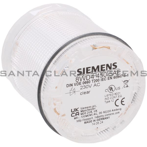 Siemens 8WD4450-5AE Light Element | 8WD4450-5AE Product Image