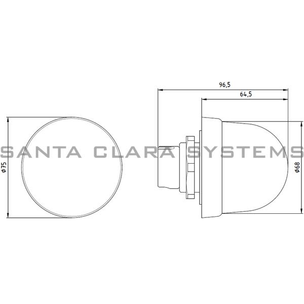 Siemens 8WD5300-1AB Signal Beacon Product Image