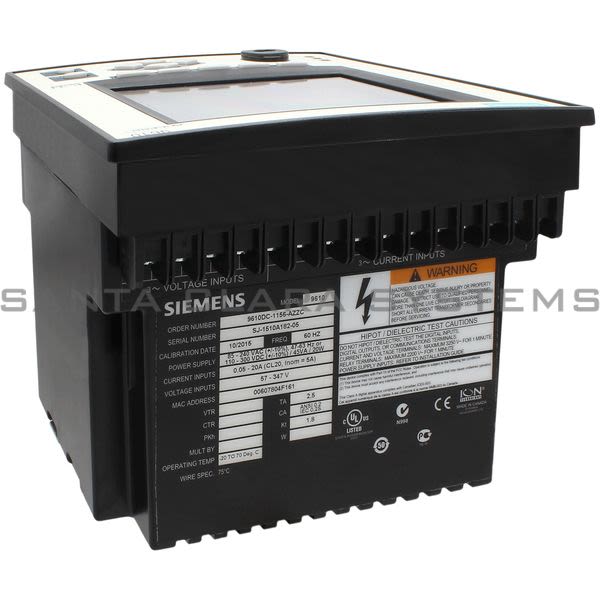 Siemens 9610DC-1156-JZZC Power Monitor Product Image