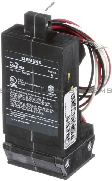 Siemens A01JLD64 Circuit Breaker - A01JLD64 Product Image