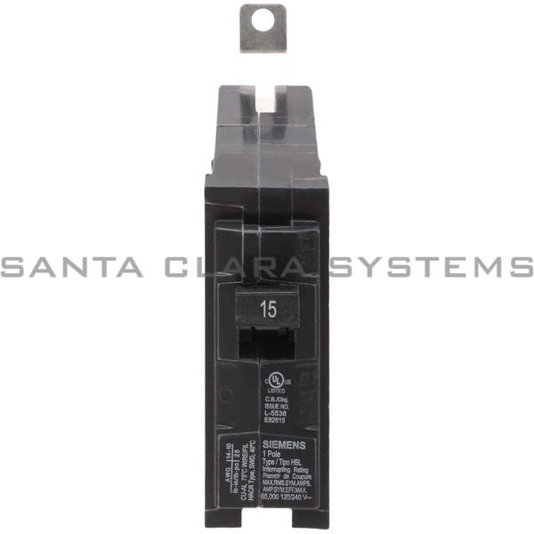 Siemens B115HH Circuit Breaker Product Image