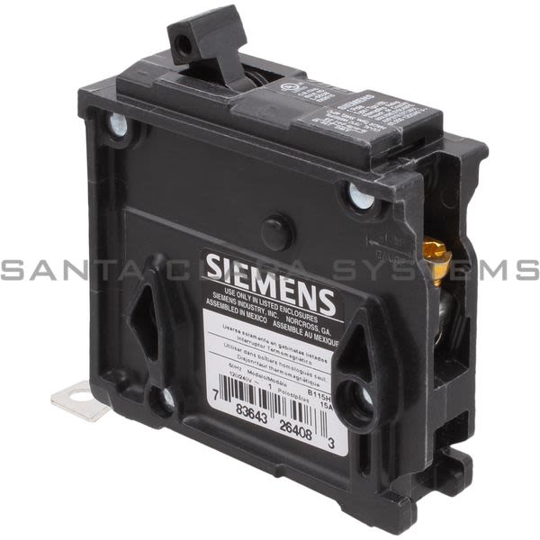 Siemens B115HH Circuit Breaker Product Image