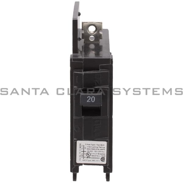 Siemens BQ1B020HC Circuit Breaker Product Image