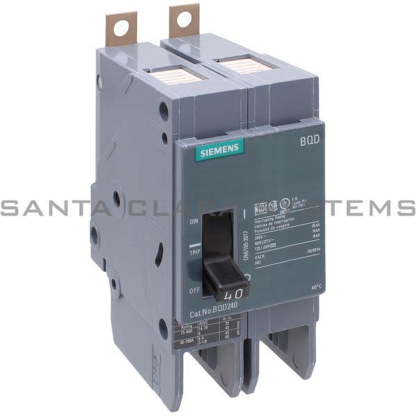 Siemens BQD240 Circuit Breaker Product Image